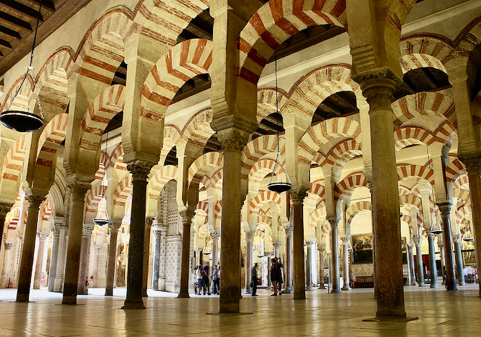 Columns of the Mezquita de Córdoba (Mosque-Cathedra)
