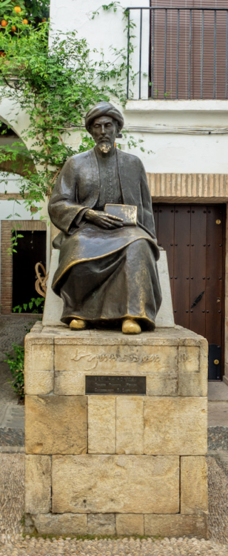Ein Denkmal für Maimonides in Cordoba.