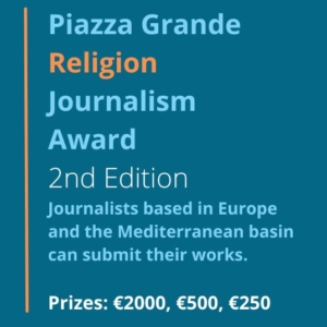 Información actualizada sobre el Premio Piazza Grande de Periodismo Religioso