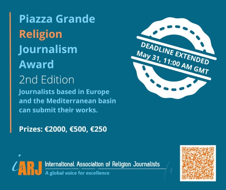 Updated info about the Piazza Grande Religion Journalism Award