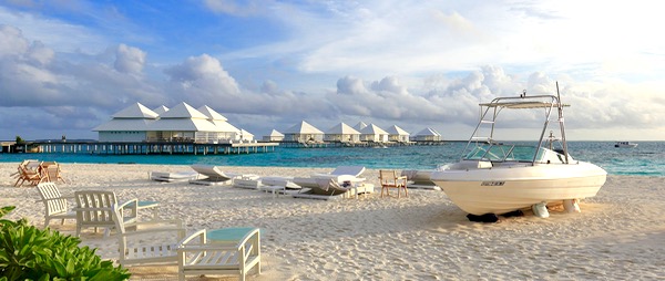 Un resort di lusso alle Maldive