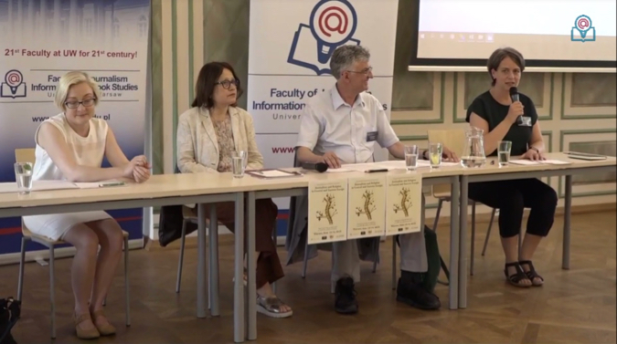Panélistes au forum de l'ARDA et de l'IARJ à Varsovie le 13 juin 2019