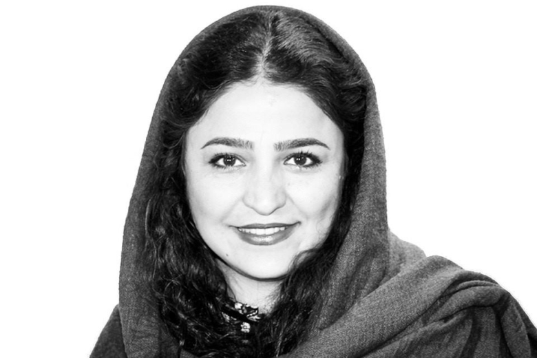 Die iranische freiberufliche Journalistin Fariba Pajooh