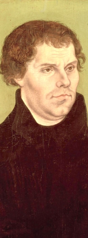 Martinho Lutero por Lucas Cranach, o Velho (1472-1553)