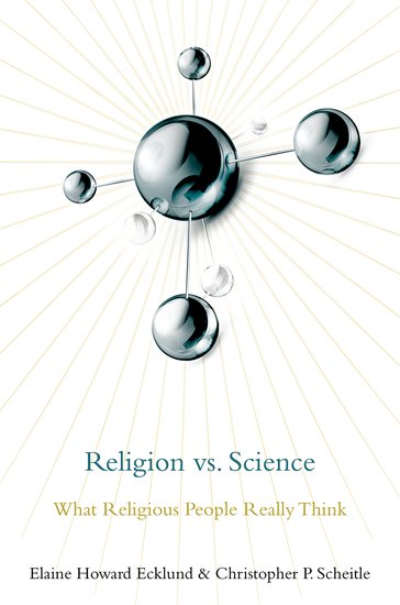 Religione e scienza: Cosa pensano davvero i religiosi Copertina del libro