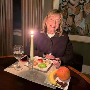 Peggy Fletcher Stack during Ramadan